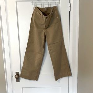 Gap high rise wide leg crop